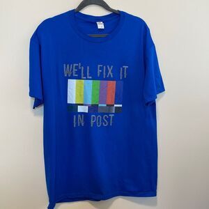 Fix It In Post  Film Editing Video Cinematographer Graphic T- Shirt